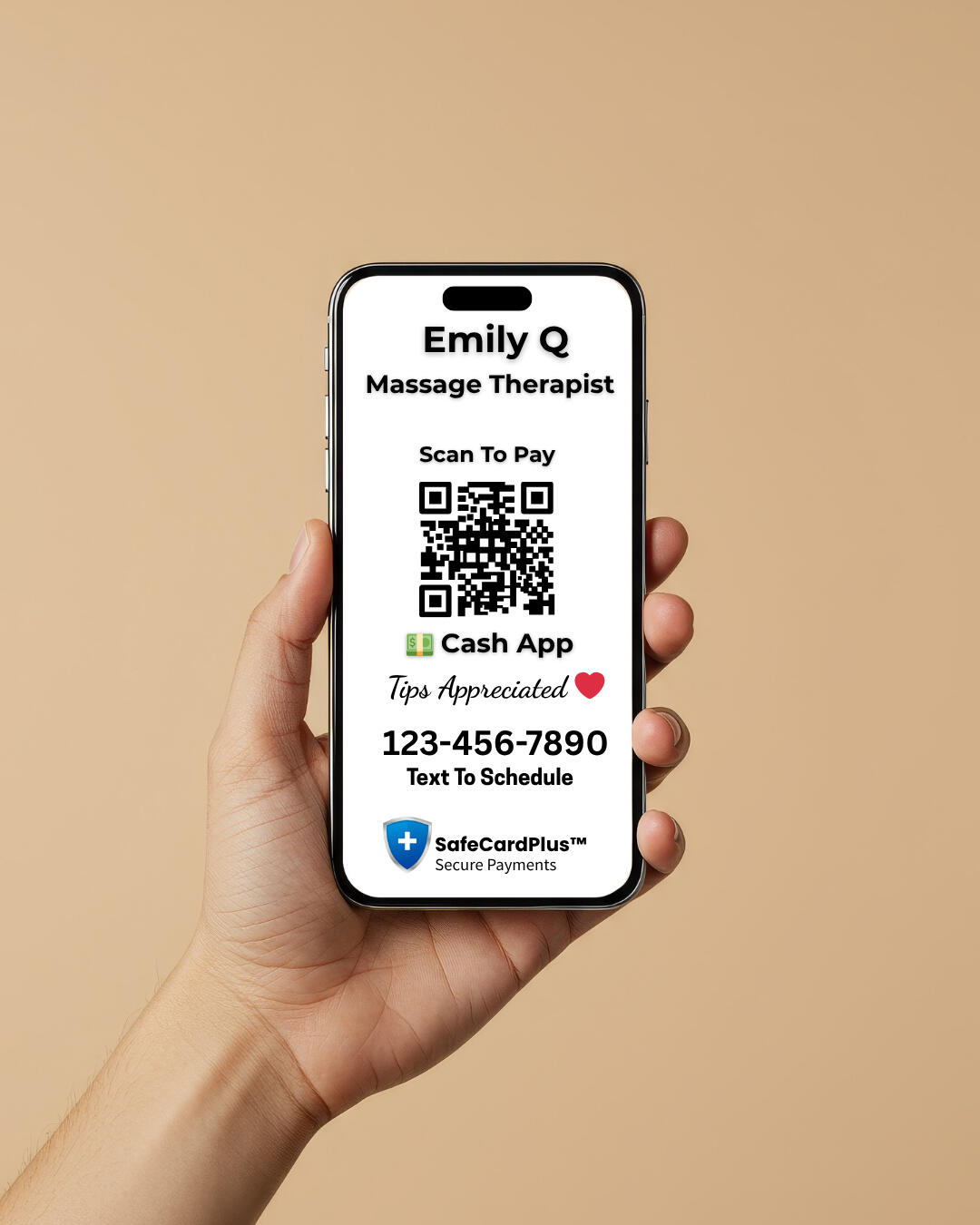 Accept Credi/Debit cards with HustlePayments™ and SafeCardPlus™ Accept credit card payments with HustlePayments for freelancers